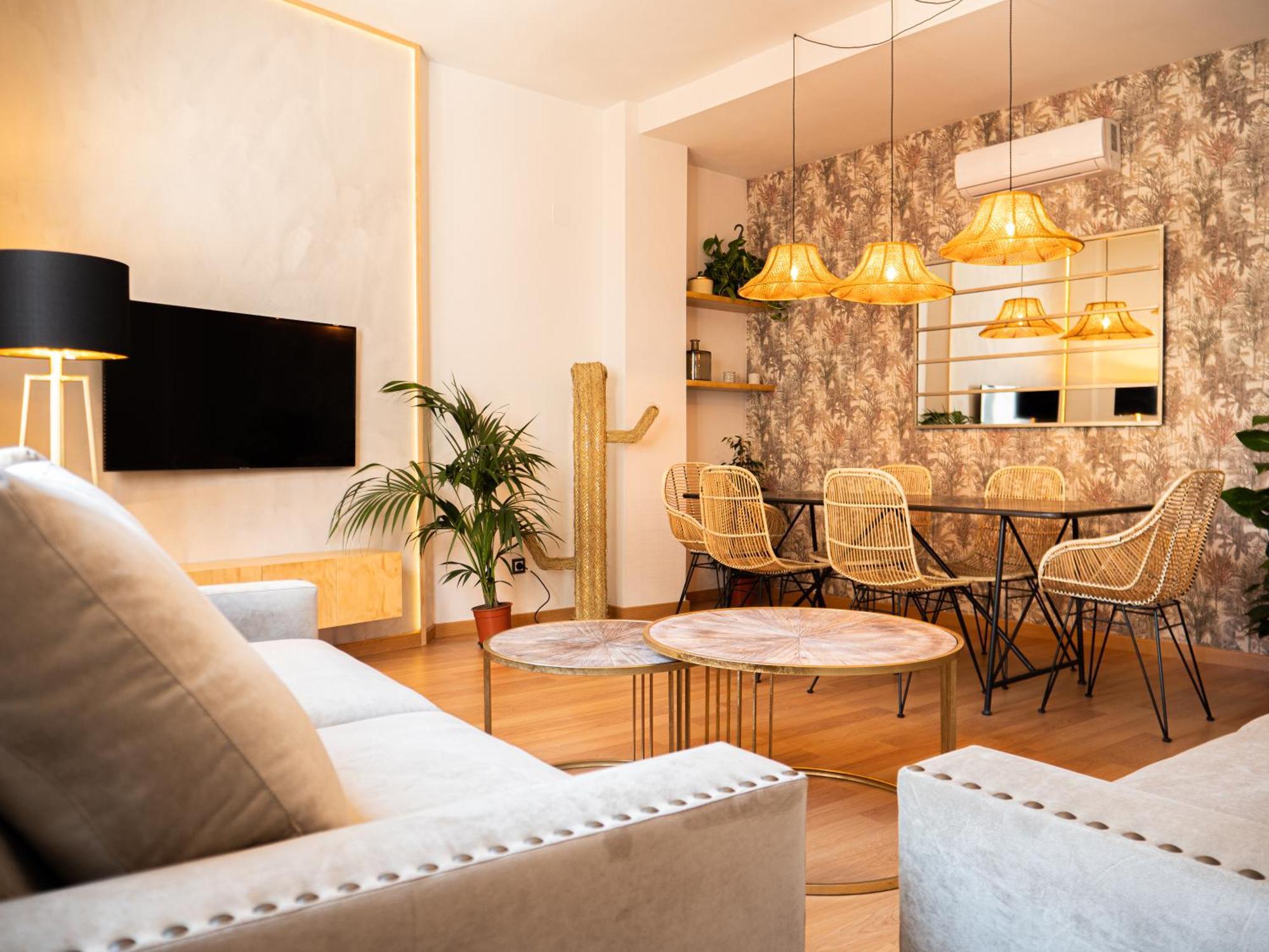 Stylish Apartment in the heart of Málaga with Pool Exterior foto